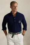 Bavlnené tričko s dlhým rukávom Polo Ralph Lauren Wimbledon Collection