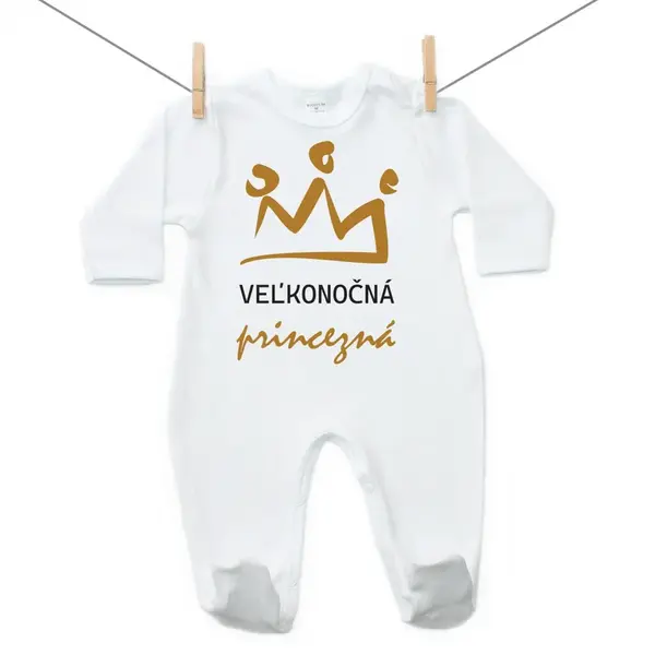 Boodyy Overal Veľkonočná princezná 56 (0-2 mesiace)