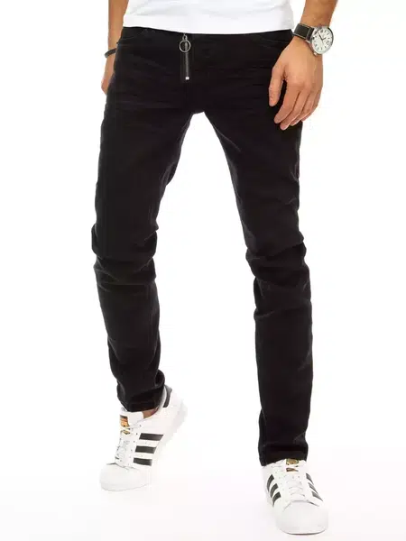 Pánske nohavice DStreet Black