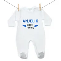 Boodyy Overal Anjelik našej rodiny 56 (0-2 mesiace)