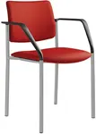 LD SEATING Konferenčná stolička CONFERENCE 155-N2,BR, sivá
