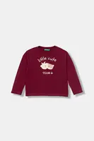 Detská bavlnená košeľa s dlhým rukávom United Colors of Benetton