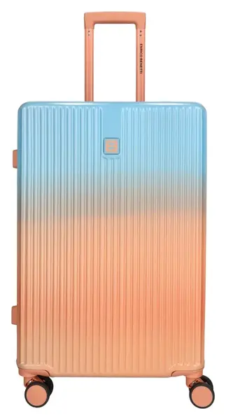 Stredný kufor na kolieskach Enrico Benetti Havana M Salmon