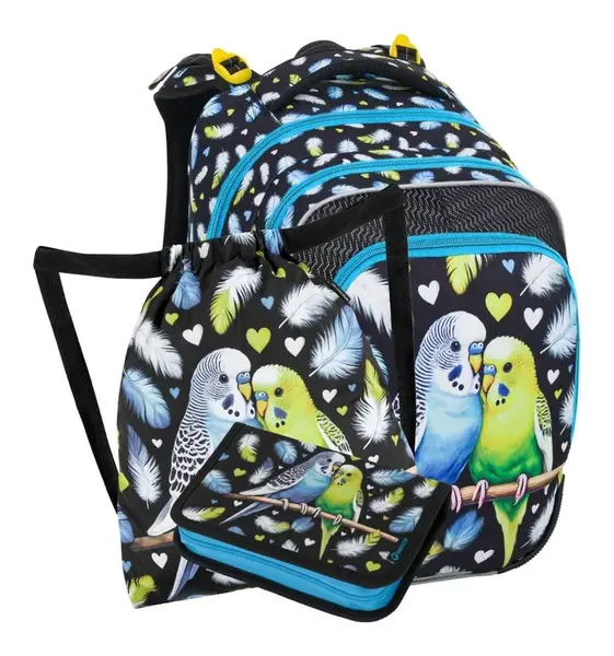 Malý školský set Bagmaster BETA 25 A Set S Parrots