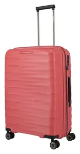 Stredný kufor na kolieskach Travelite Mooby M Red