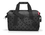 Dámska cestovná taška Reisenthel Allrounder M Glossy dots black