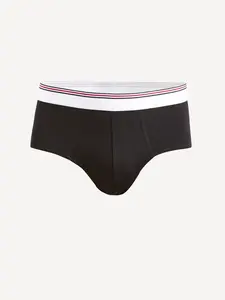 Čierne slipy Celio Ribrief