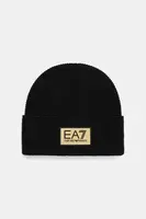 Čepice s příměsí vlny EA7 Emporio Armani