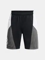 Čierne chlapčenské kraťasy Under Armour Curry Boys Splash
