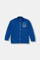 Detská bavlnená mikina United Colors of Benetton