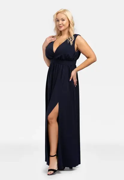 Dámske šaty Karko Navy Blue