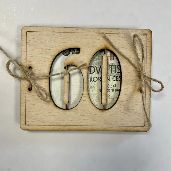 Drevené prianie - 60