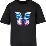 Women's T-Shirt Chromed Butterfly Tee - Black