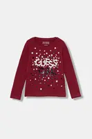Detské tričko s dlhým rukávom Guess