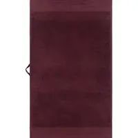 Střední bavlněný ručník Lacoste L LECROCO Bordeaux 50 x 100 cm vínová barva