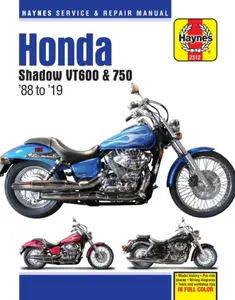 Honda Shadow VT600 & 750 (88-19) - Haynes Publishing