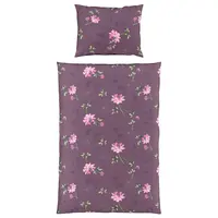 Fleuresse POVLEČENÍ, makosatén, bílá, tmavě zelená, magenta, světle fialová, šalvějově zelená, 140/200 cm