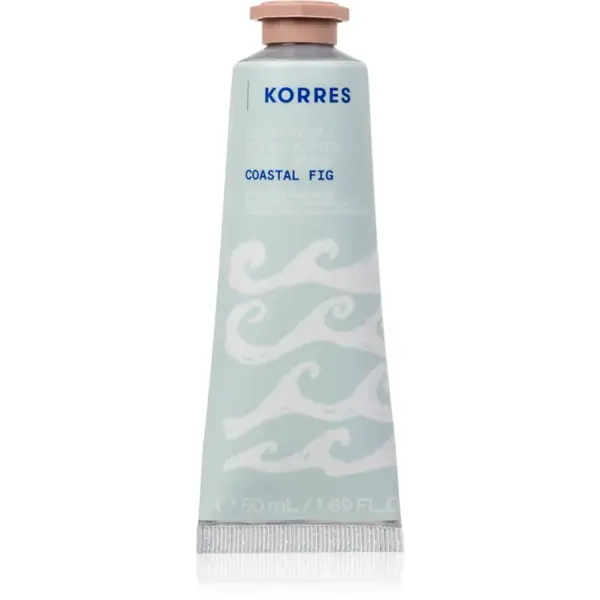 Korres Coastal Fig hydratačný krém na ruky s mandľovým olejom 50 ml