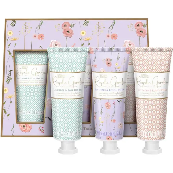 Baylis & Harding Royale Garden Lavender & Rose Hip Tea dárková sada na ruce