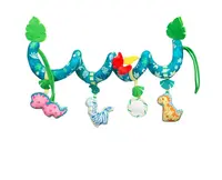 SENSILLO Edukační, kontrastní spirála Colorful - Dino