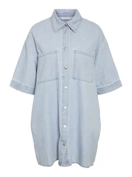 Noisy may Prechodná bunda 'NMOREGON'  modrá denim