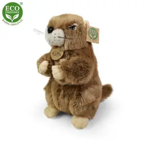 Plyšový svišť 23 cm ECO-FRIENDLY