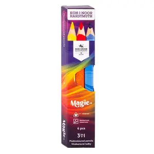 Trojhranné pastelky Magic 3408/6