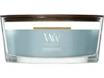 WoodWick Vonná svíčka loď Cedarwood & Ocean Moss 453,6 g