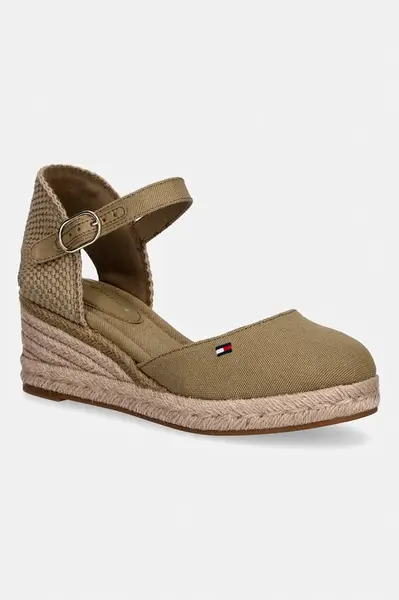 Tommy Hilfiger espadrily dámské MID WEDGE ESPAD CLOSED TOE