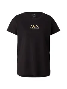 ARMANI EXCHANGE Tričko  zlatá / čierna