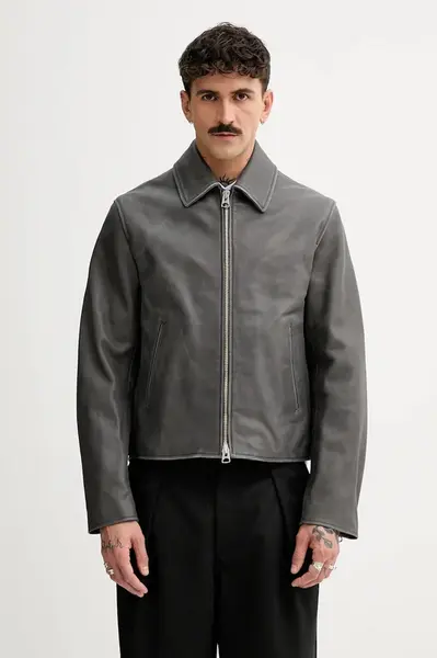 Kenzo Kožená bunda Kenzo