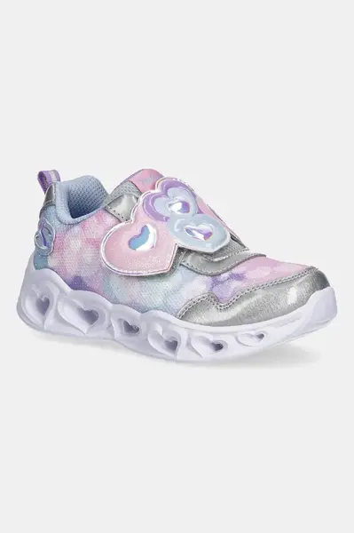 Skechers Dětské tenisky Skechers HEART LIGHTS LOVIN REFLECTION