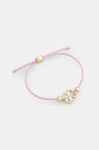 Tory Burch Kožený náramek Tory Burch Miller Slider