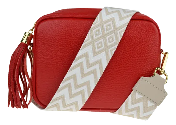 NovaKabelka.cz Bala Rossa Corallo s přídavným popruhem III