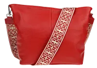 NovaKabelka.cz Prisca Rossa Chiaro s přídavným popruhem II