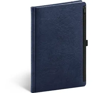 NOTIQUE Notes Hardy modrý, linkovaný 13 × 21 cm