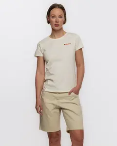 Husky Rubie L M, beige Dámské bavlněné kraťasy