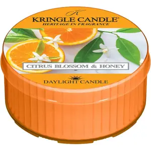 Kringle Candle Citrus Blossom & Honey čajová svíčka 42 g