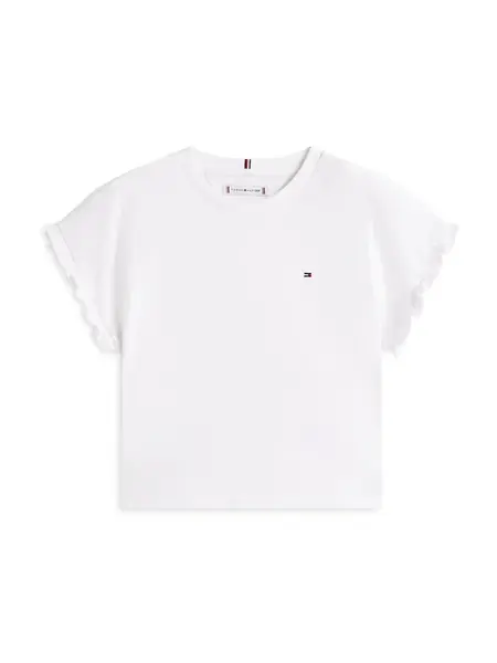 Tommy Hilfiger Kids Tričko 'ESSENTIAL'  biela