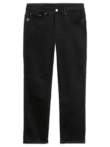 SHEEGO Džínsy  čierny denim