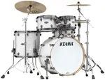 Tama Starclassic Walnut/Birch 4pcs - White Pearl/Black Nickel HW Rock