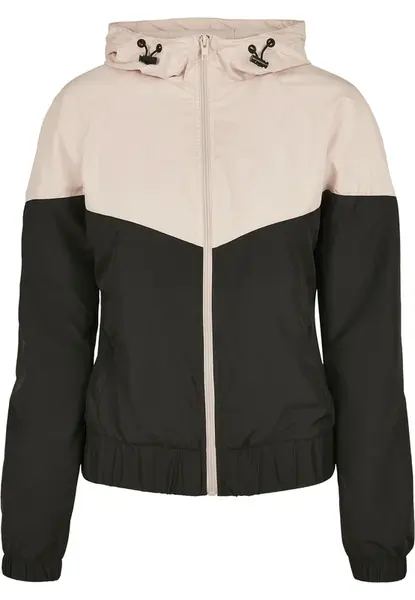 Urban Classics Prechodná bunda 'Arrow'  ružová / čierna