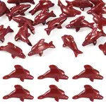 20Pcs Synthetic Coral Carved Beads
