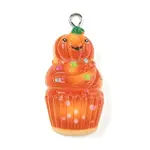 Halloween Themes Opaque Resin Pendants