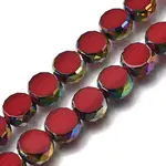 Electroplated Transparent Glass Beads Strands