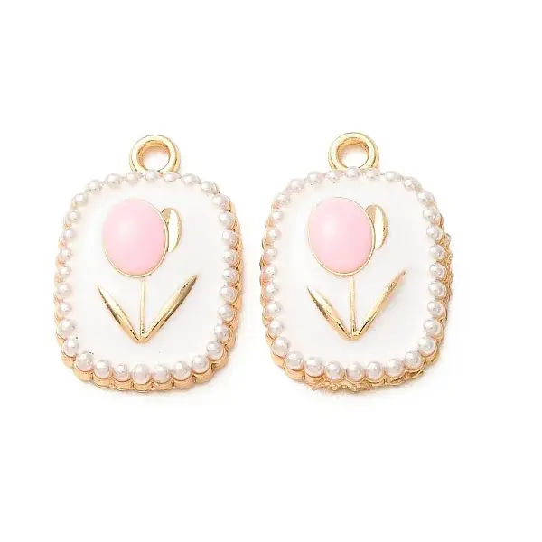 Alloy Enamel Pendants