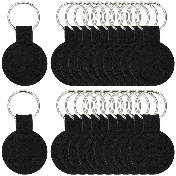 30Pcs Polyester Keychains