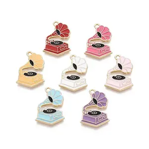 Alloy Enamel Pendants