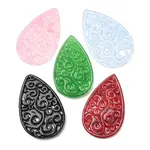 Dyed Natural Quartz Carved Big Pendants