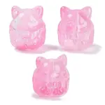 Transparent Spray Paint Glass Beads